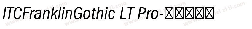 ITCFranklinGothic LT Pro字体转换